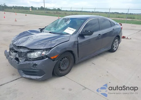 2018 Honda Civic Lx from USA, damaged, VIN 2HGFC2F50JH598492